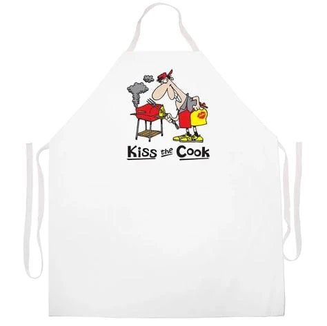 LA Imprints Attitude Apron - Kiss the Cook - Image 4