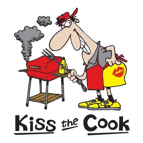 LA Imprints Attitude Apron - Kiss the Cook - Image 5