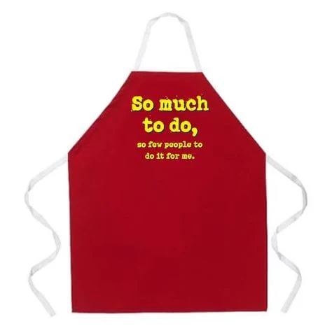 LA Imprints Attitude Apron - So Much to Do - Image 4
