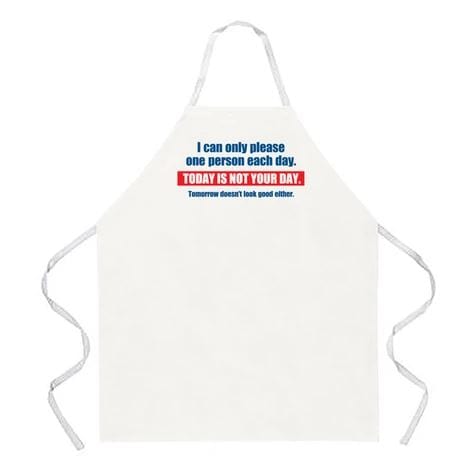 LA Imprints Attitude Apron - Today is not your day - Image 4
