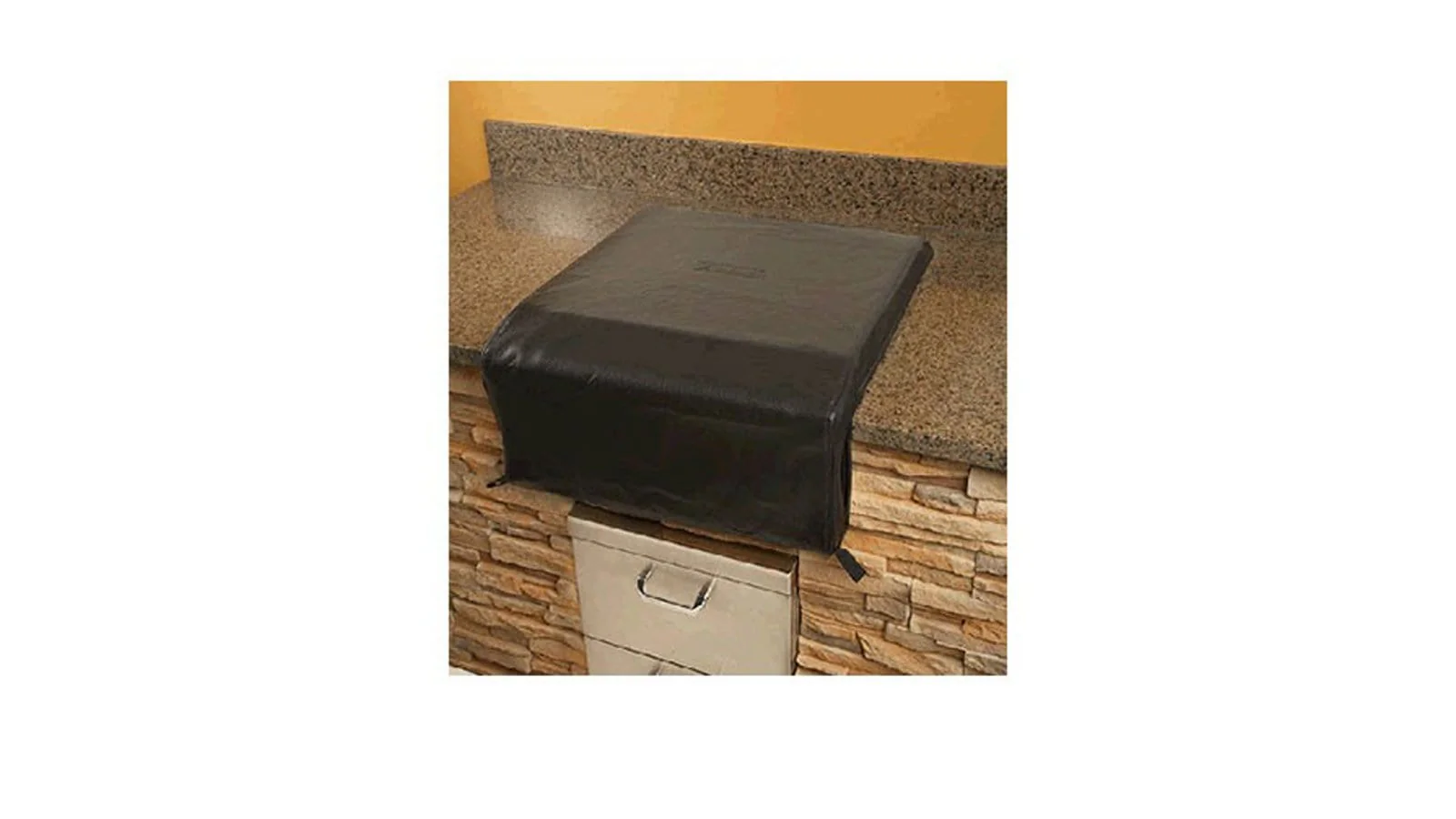 Lynx Double with Prep Center Carbon Fiber Vinyl Cover (Built-In) - CCLSB2PC