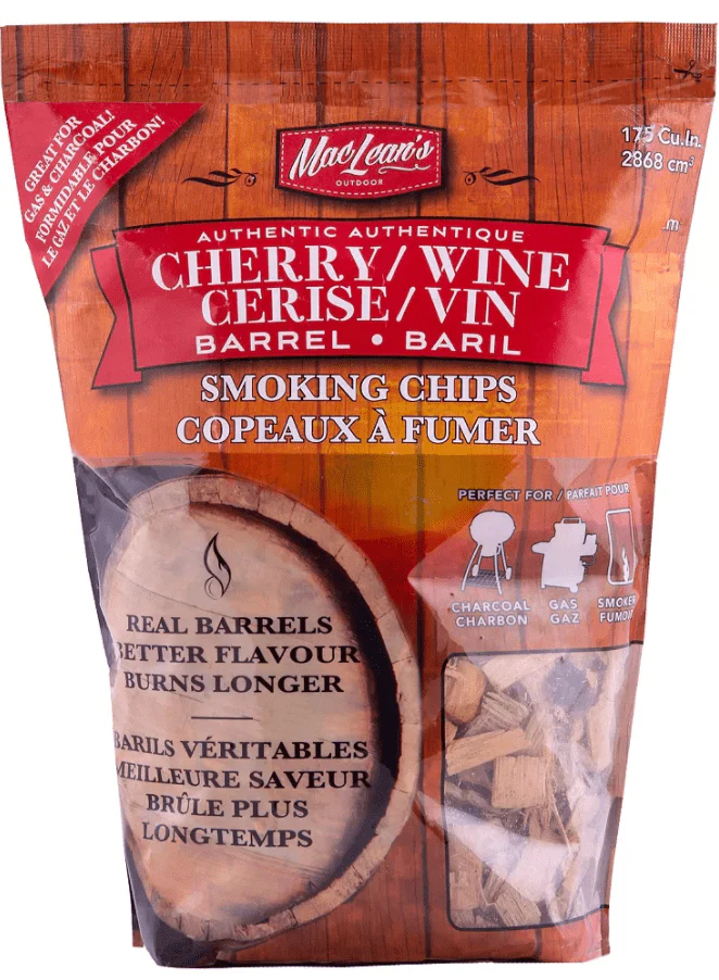 MacLean's Smoking Chips (Cherry/Wine - 2lb.) - CB-240CW-CP