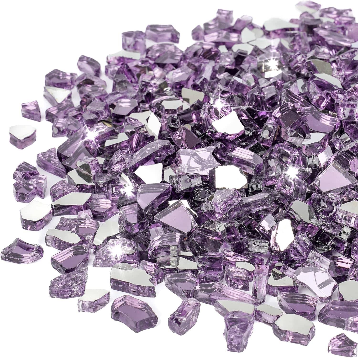 Majestic 1/2" Reflective Tempered Fire Glass (10 lb.) - Image 10