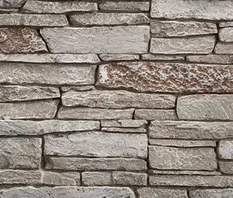 Majestic 36" 3-Piece Brick Interior Panels (Castle Stone) - BRICK36MCS