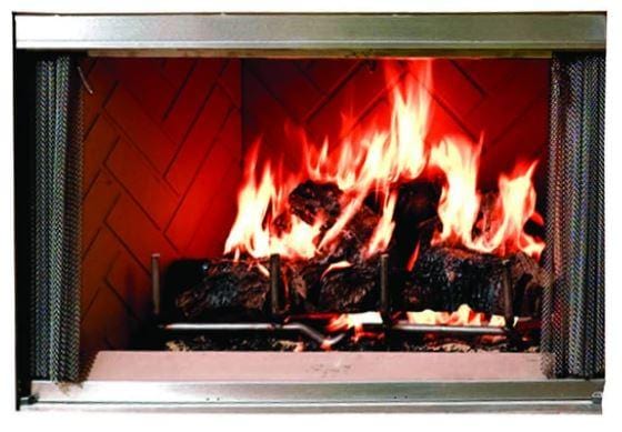Majestic Bi-Fold Chrome Stainless Steel Glass Door (Montana 36) - DM1836S