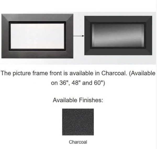 Majestic Charcoal Picture Frame Front (Echelon II 36ST) - PFF-36-CH-C - Image 2