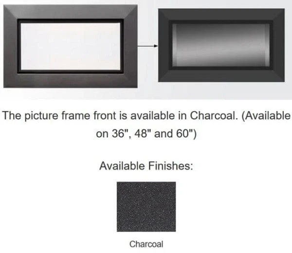 Majestic Charcoal Picture Frame Front (Echelon II 48) - PFF-48-CH-C - Image 2