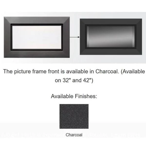 Majestic Charcoal Picture Frame Front (Jade 42) - PFF-42-CH