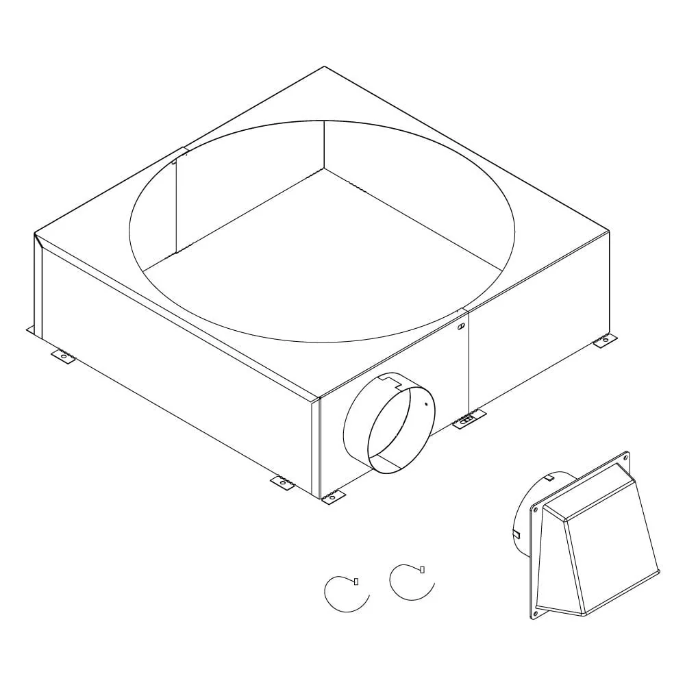 Majestic Chimney Air Kit (for SL300 series Chimney Systems Only) - CAK4A