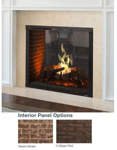 Majestic Cottage Red Brick Interior Panel (Marquis II See-Through 42) - BRICKMQ42STCR - Image 2