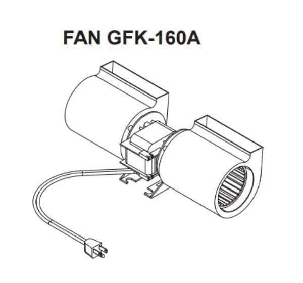 Majestic Fan Kit (160 CFM) - GFK-160A - Image 2