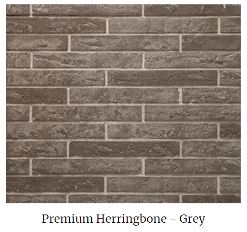 Majestic Grey Herringbone Refractory (Courtyard 36) - ODCOUG-36GHR