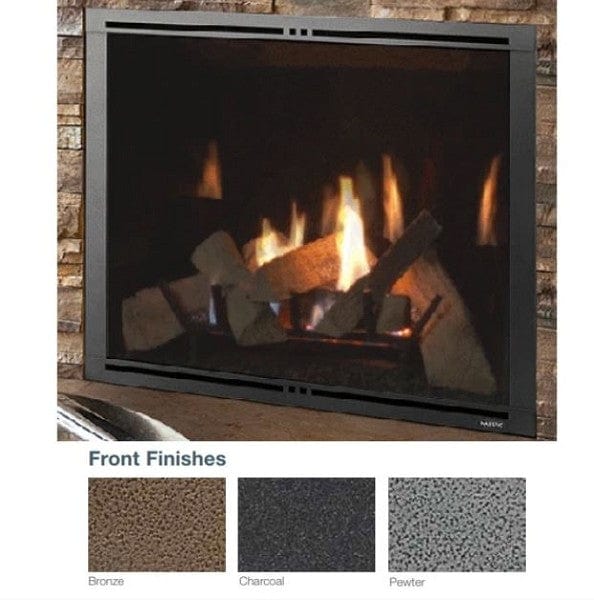 Majestic Pewter Firescreen Front (Marquis II 36) - FSMQ36PT - Image 2