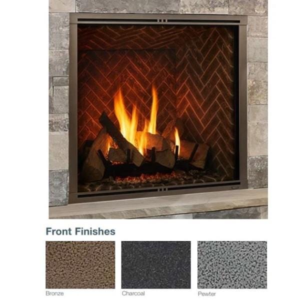 Majestic Pewter Firescreen Front (Marquis II 42) - FSMQ42PT