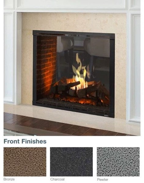 Majestic Pewter Firescreen Front (Marquis II See-Through 42) - FSMQ42STPT - Image 2