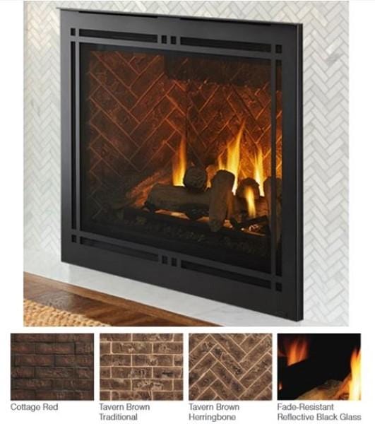 Majestic Tavern Brown Herringbone Interior Brick Panels (Meridian 42 IFT Series) - BRICK42MERTBH - Image 2