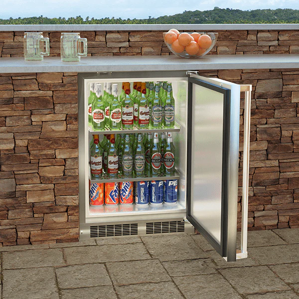 Marvel 24" Outdoor Built-in High-Capacity Refrigerator - Image 5