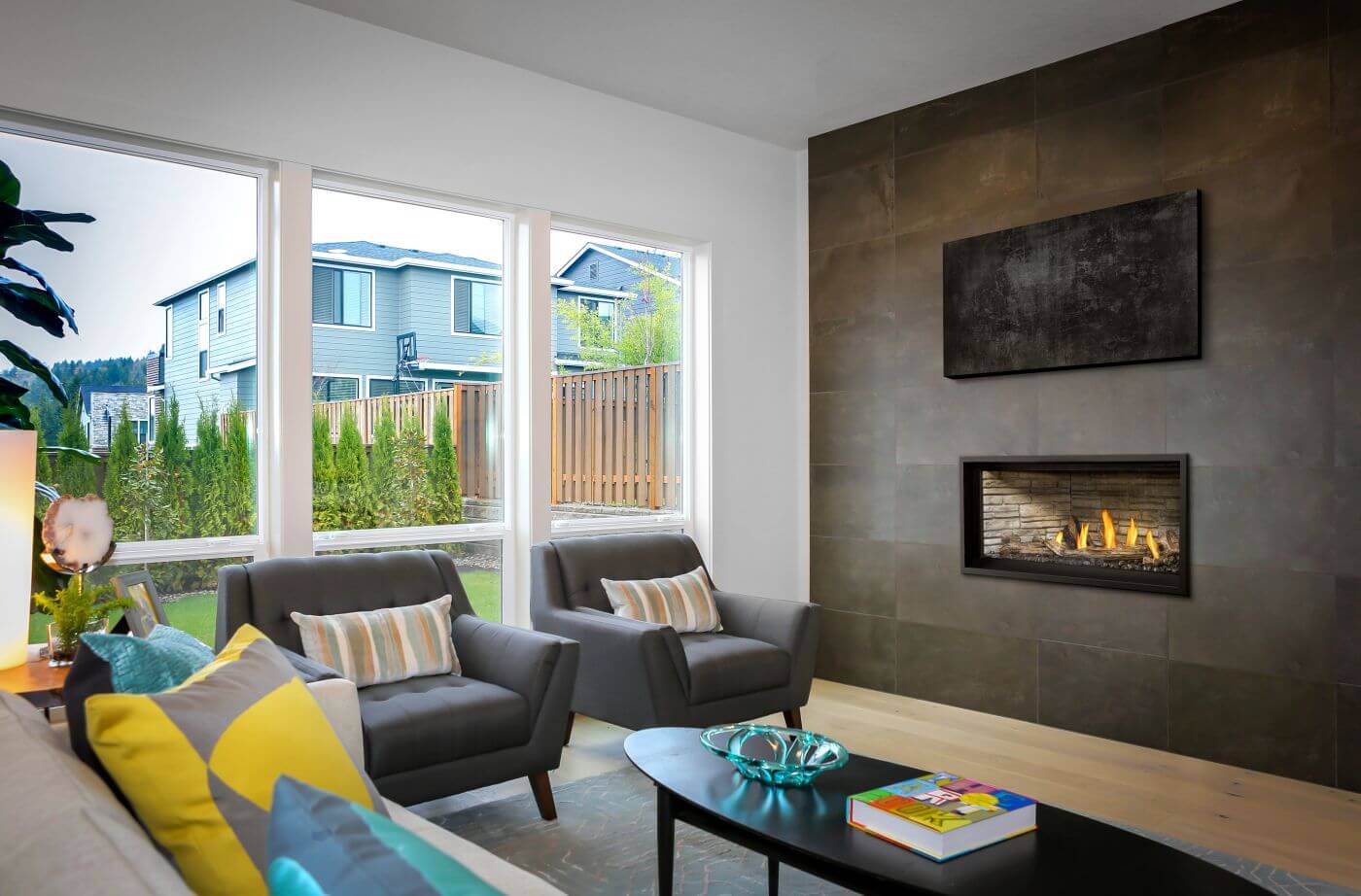 Napoleon Ascent Linear Premium 46 Gas Fireplace - Image 2