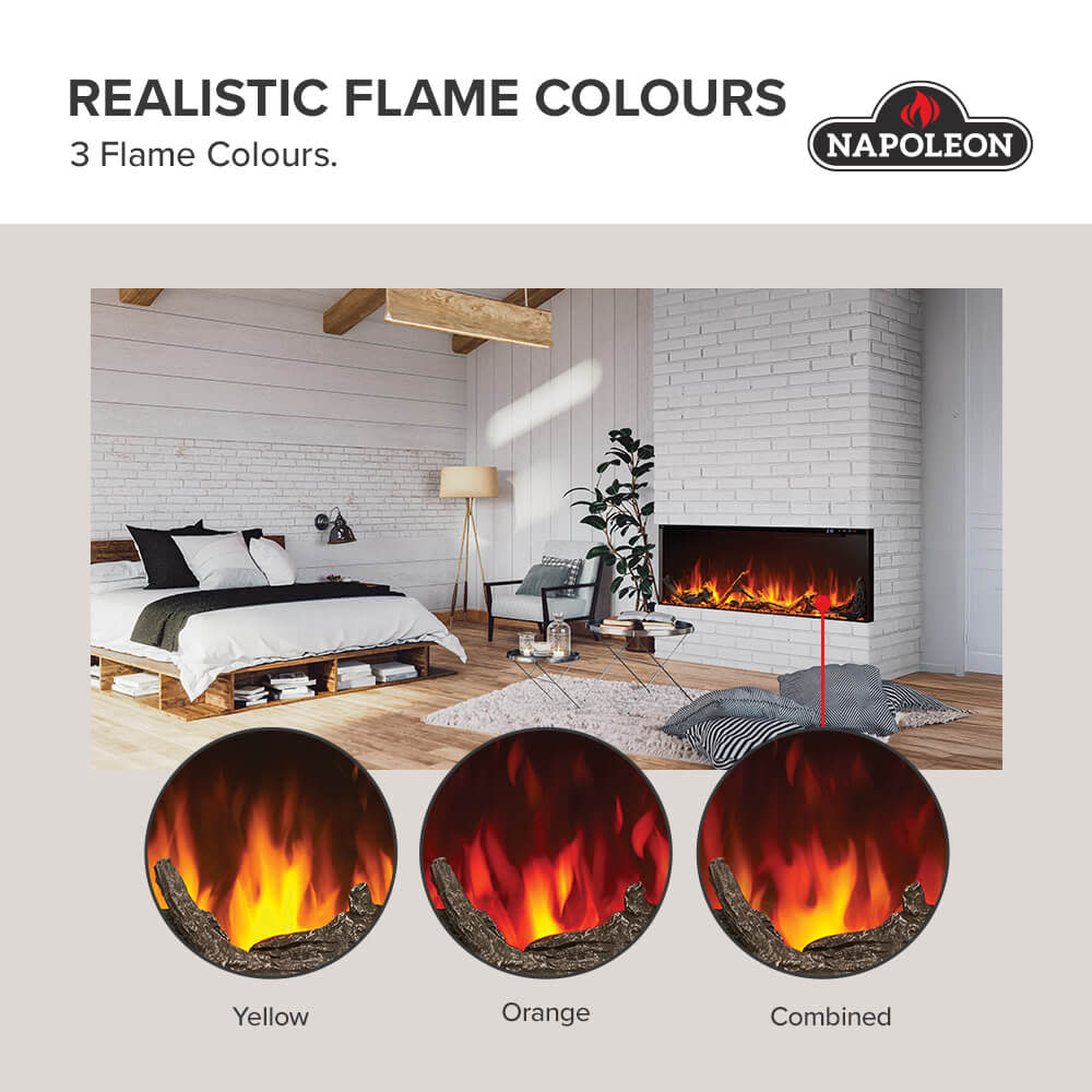 Napoleon Astound FlexMount 62 Electric Fireplace - Image 12