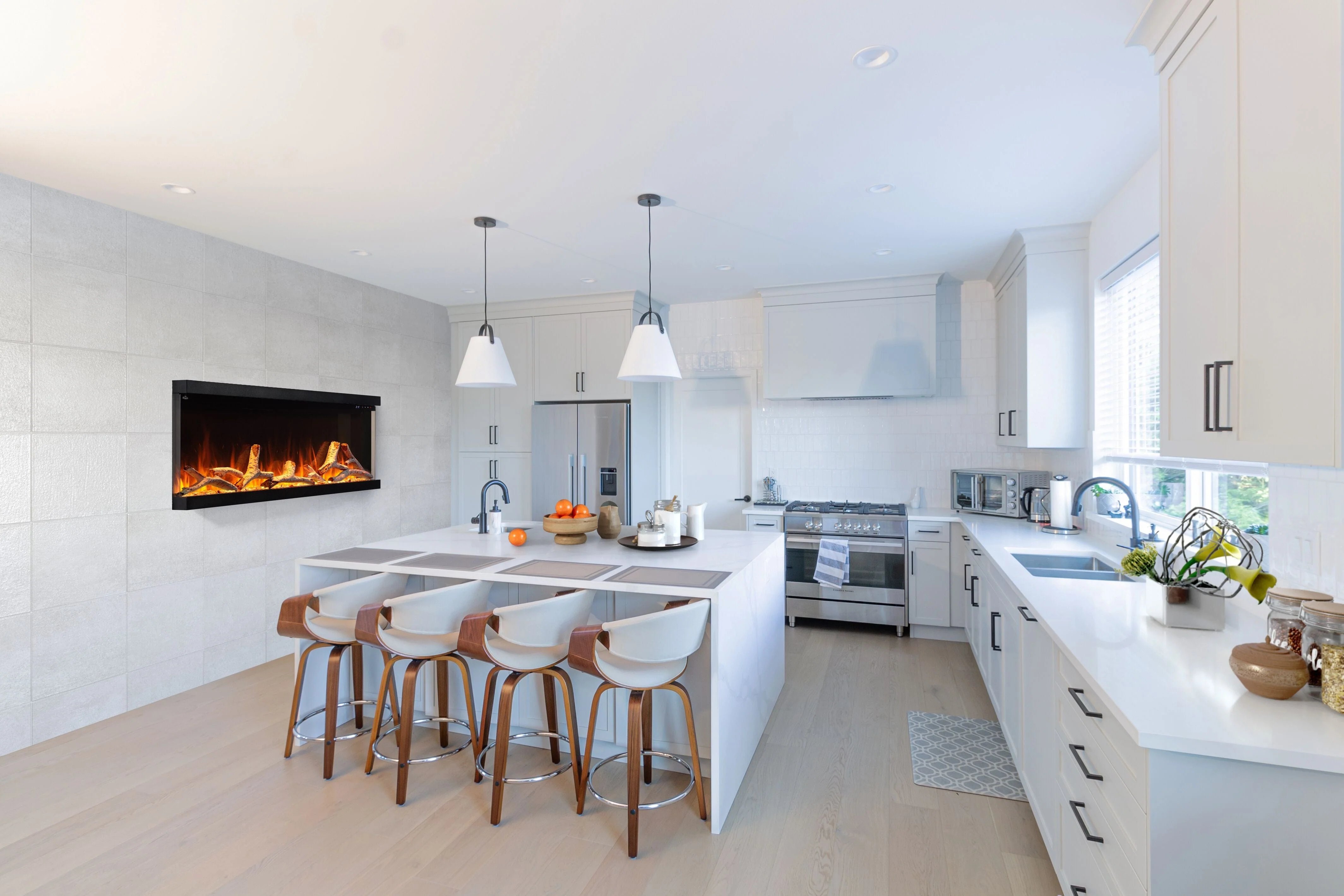 Napoleon Astound FlexMount 62 Electric Fireplace - Image 16