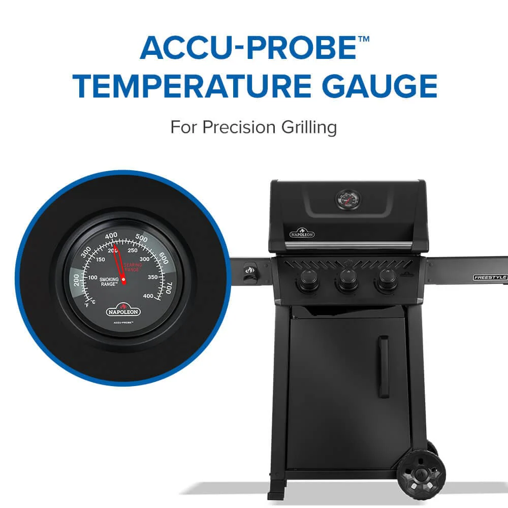 Napoleon Freestyle 365 3-Burner, Matte Black - F365DMK-1 - Image 5