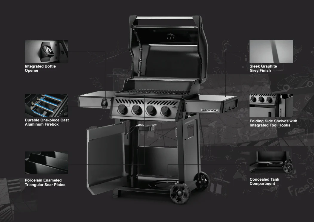 Napoleon Freestyle 425 Gas Grill - F425 - Image 11