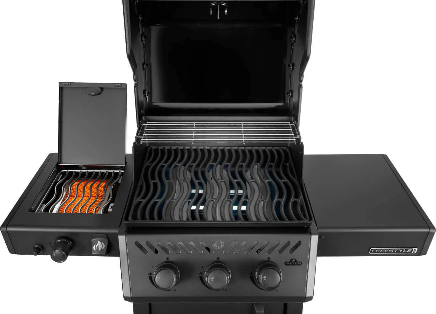 Napoleon Freestyle PRO 365 3-Burner with Infrared Side Burner, Matte Black - FP365DSIBMK-1 - Image 9