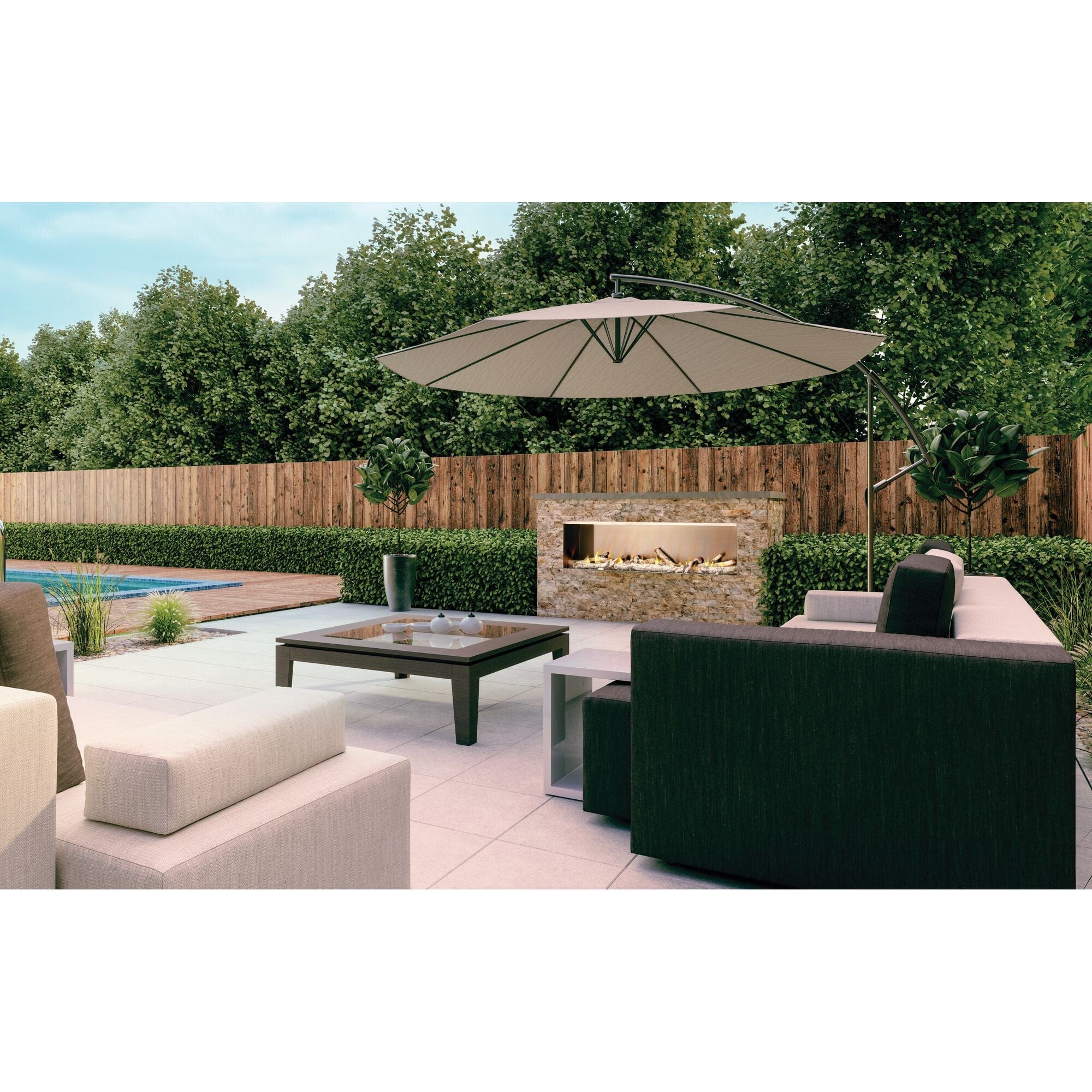 Napoleon Galaxy 62 Outdoor Gas Fireplace - Image 17