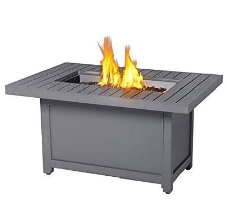 Napoleon Hampton Rectangle Patioflame Table - HAMP1-GY - Image 2