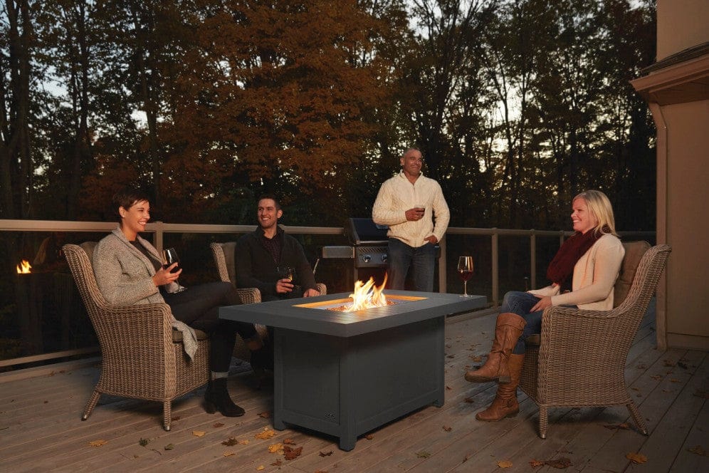 Napoleon Hampton Rectangle Patioflame Table - HAMP1-GY - Image 4