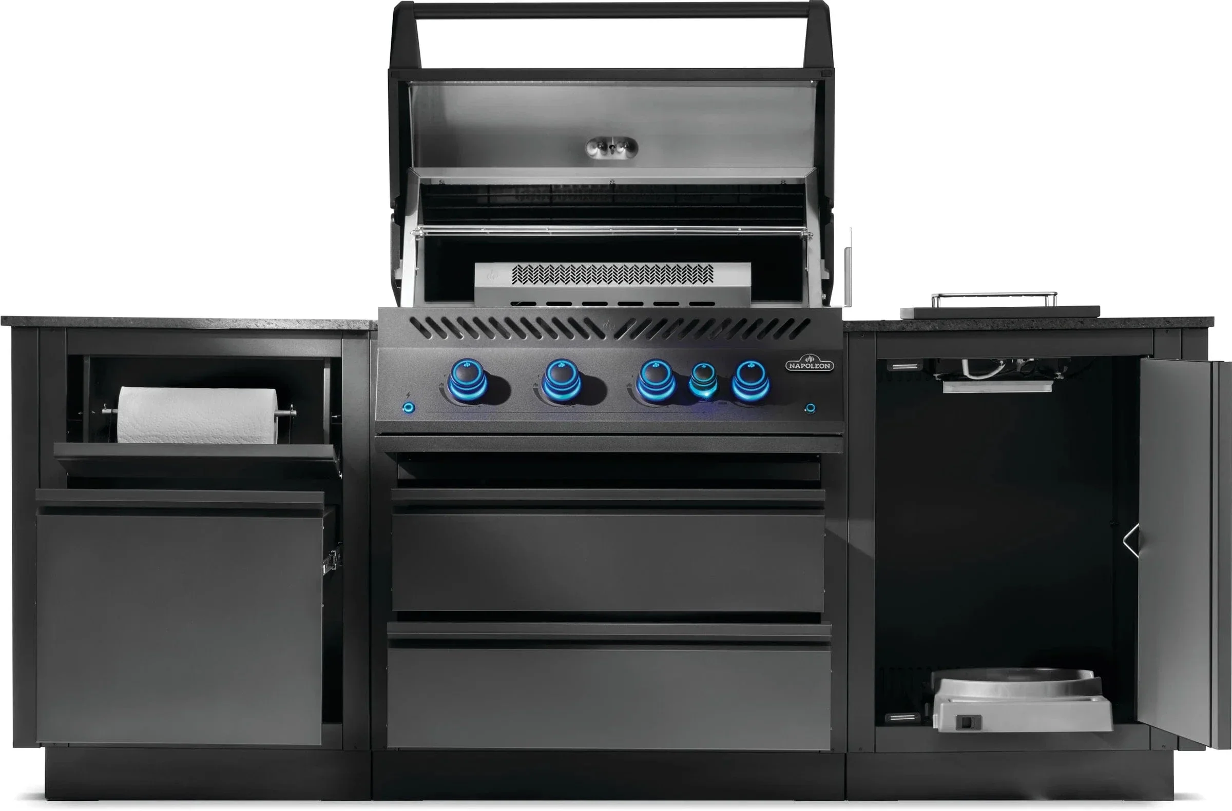 Napoleon Oasis 301 Outdoor Kitchen - Built-In 700 Series 32" w/ Infrared Rear Burner - Image 3