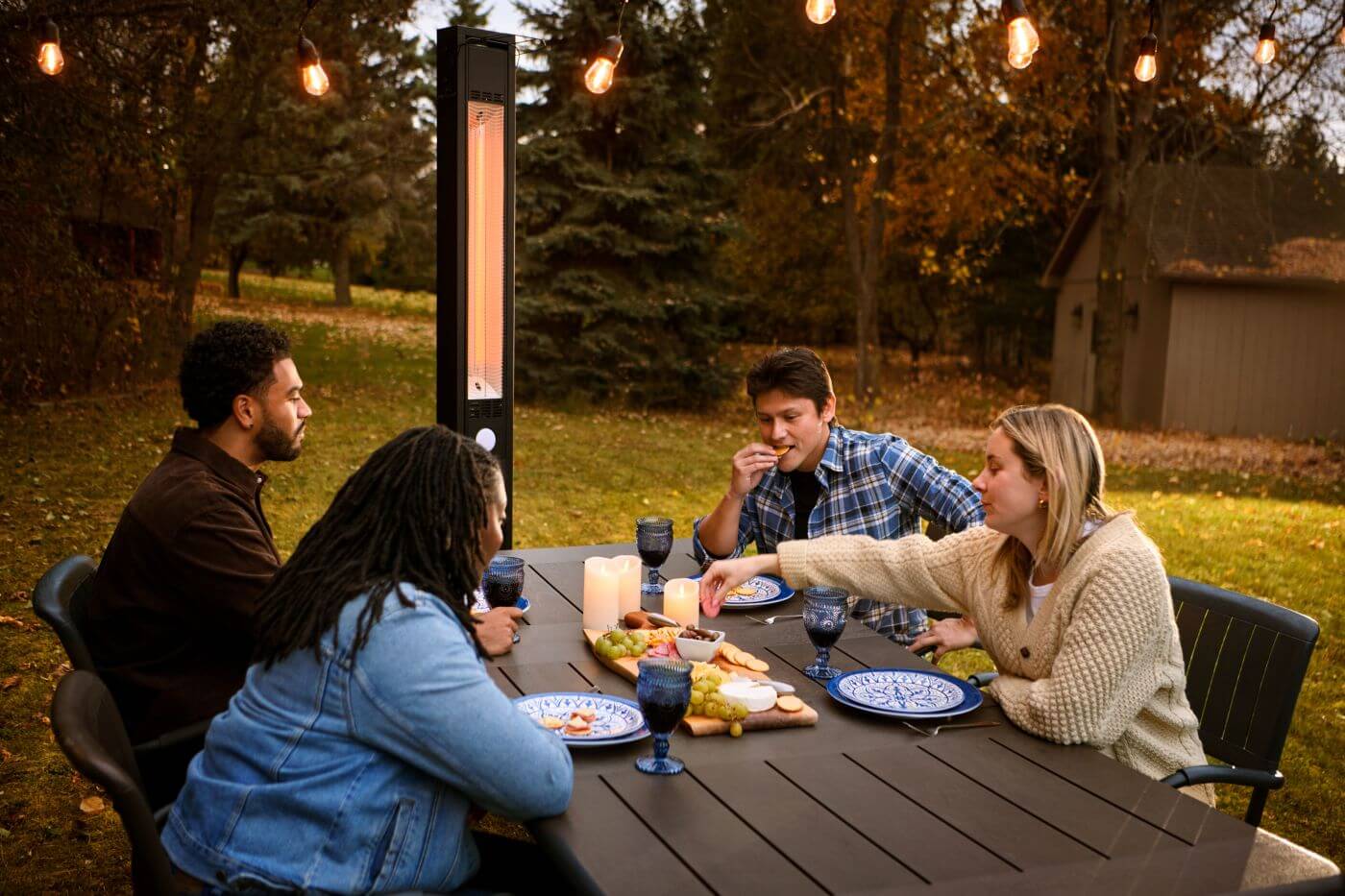 Napoleon Phantom Freestand Electric Outdoor Heater - Image 12
