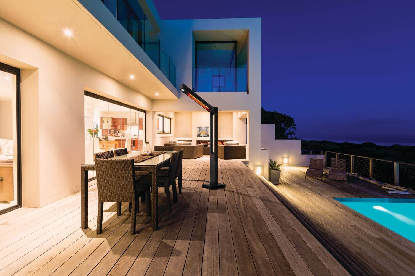 Napoleon Phantom Freestand Electric Outdoor Heater - Image 16