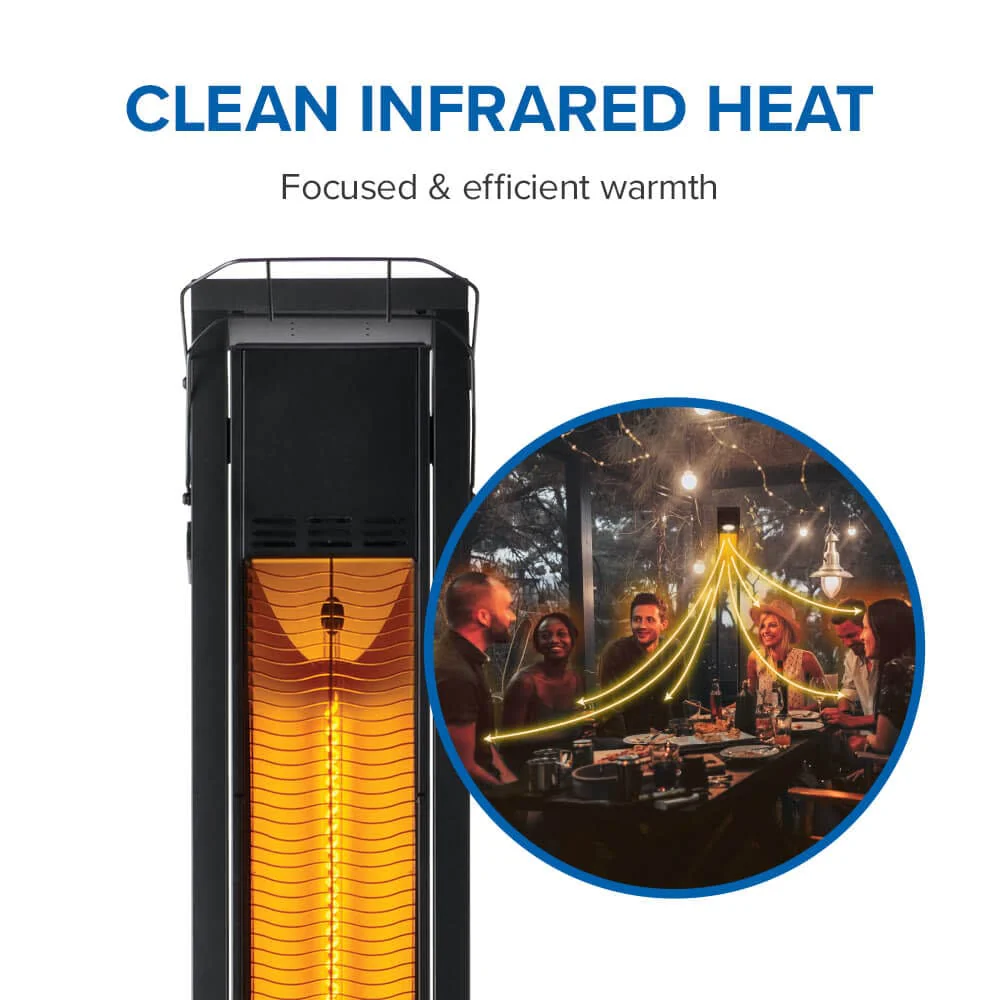 Napoleon Phantom Freestand Electric Outdoor Heater - Image 5