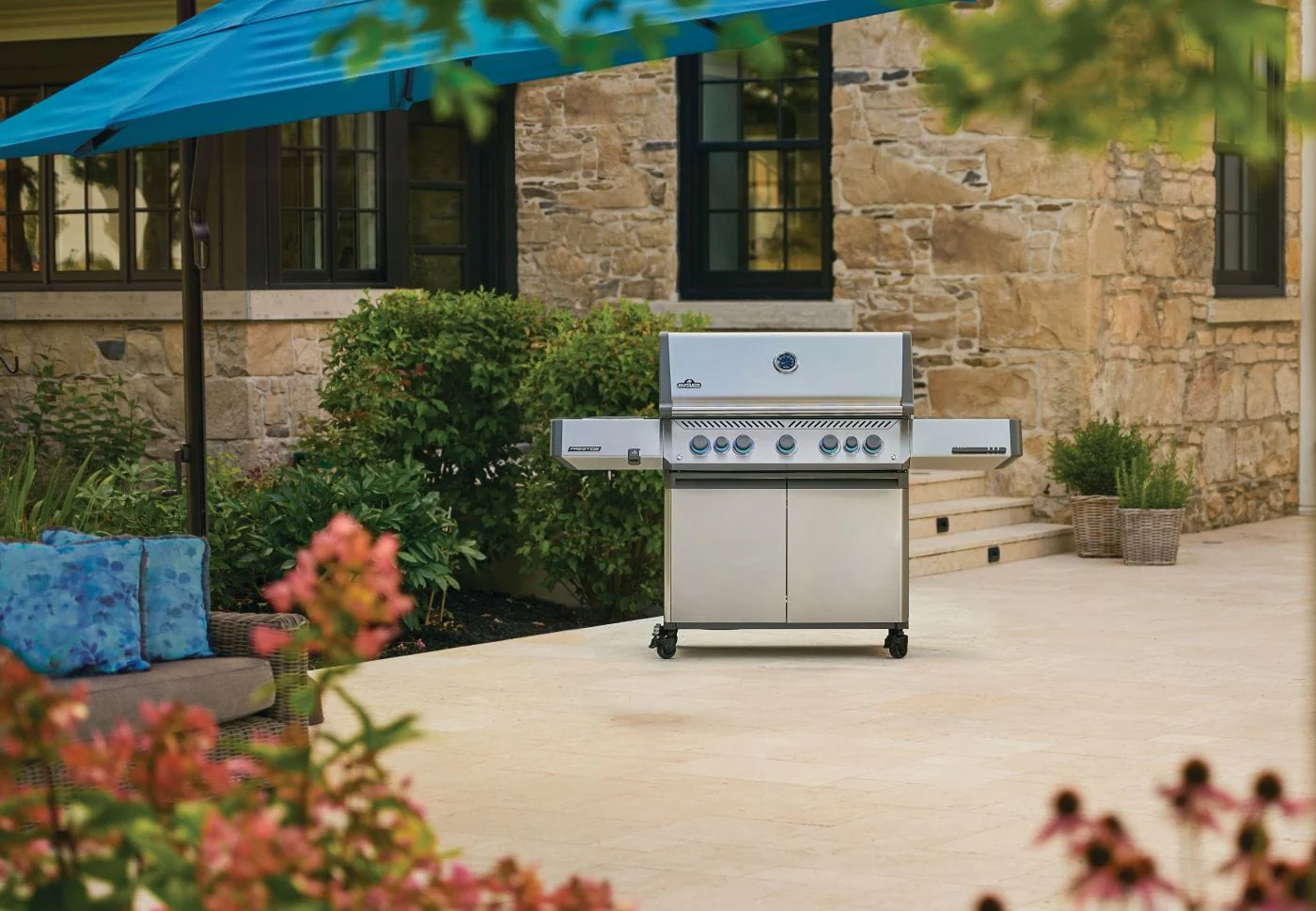 Napoleon Prestige 665 RSIB Gas Grill (Stainless Steel) - P665VRSIB - Image 5