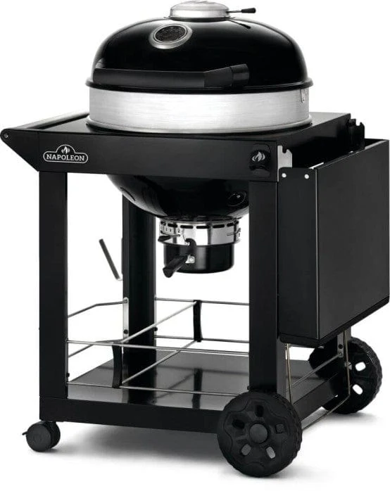 Napoleon PRO 22 Charcoal Kettle with Cart - PRO22K-CART-3 - Image 2
