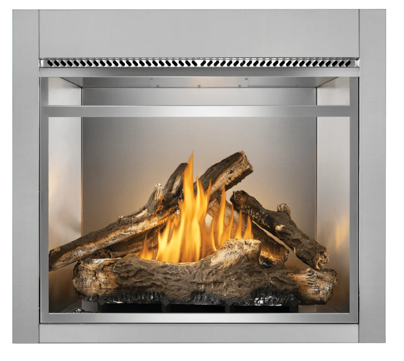 Napoleon Riverside 36 Clean Face Outdoor Gas Fireplace - Image 2