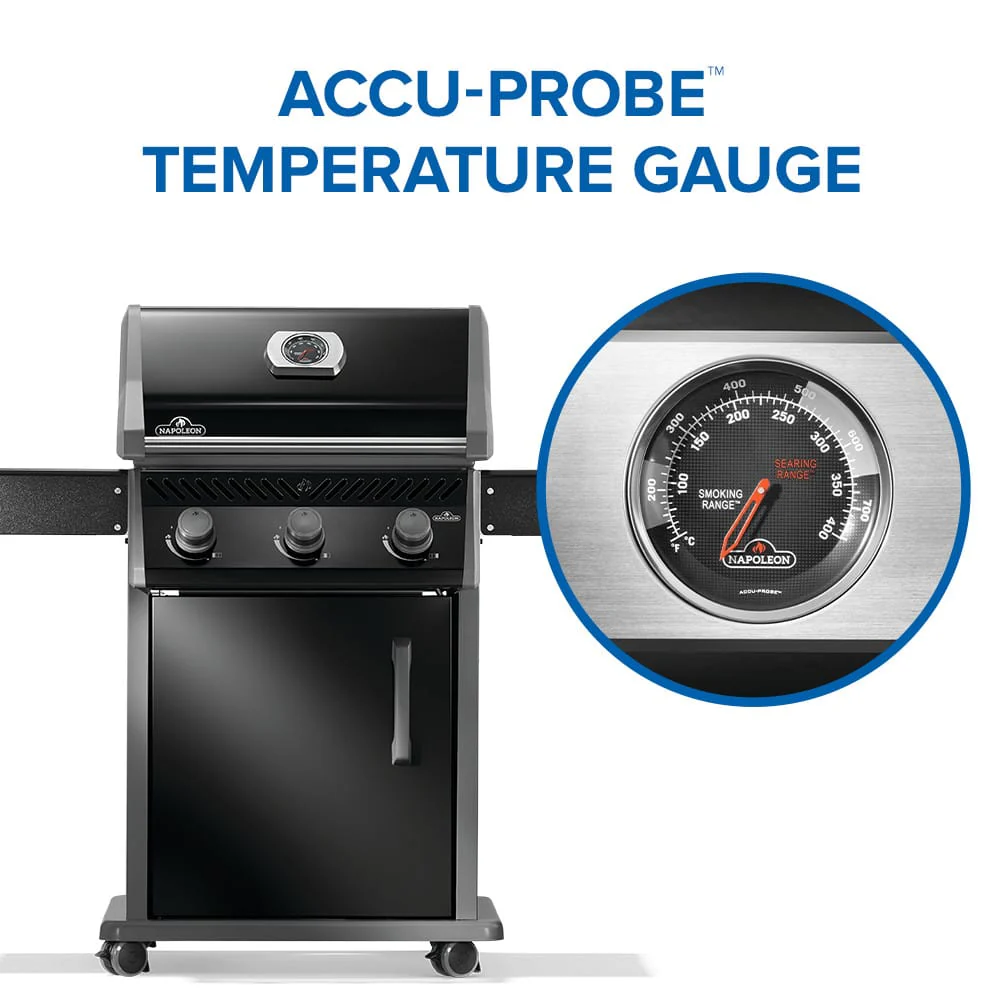 Napoleon Rogue 425 Gas Grill w/ Stainless Steel Grids - R425K-2-SS - Image 2