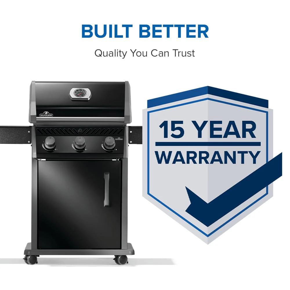 Napoleon Rogue 425 Gas Grill w/ Stainless Steel Grids - R425K-2-SS - Image 4