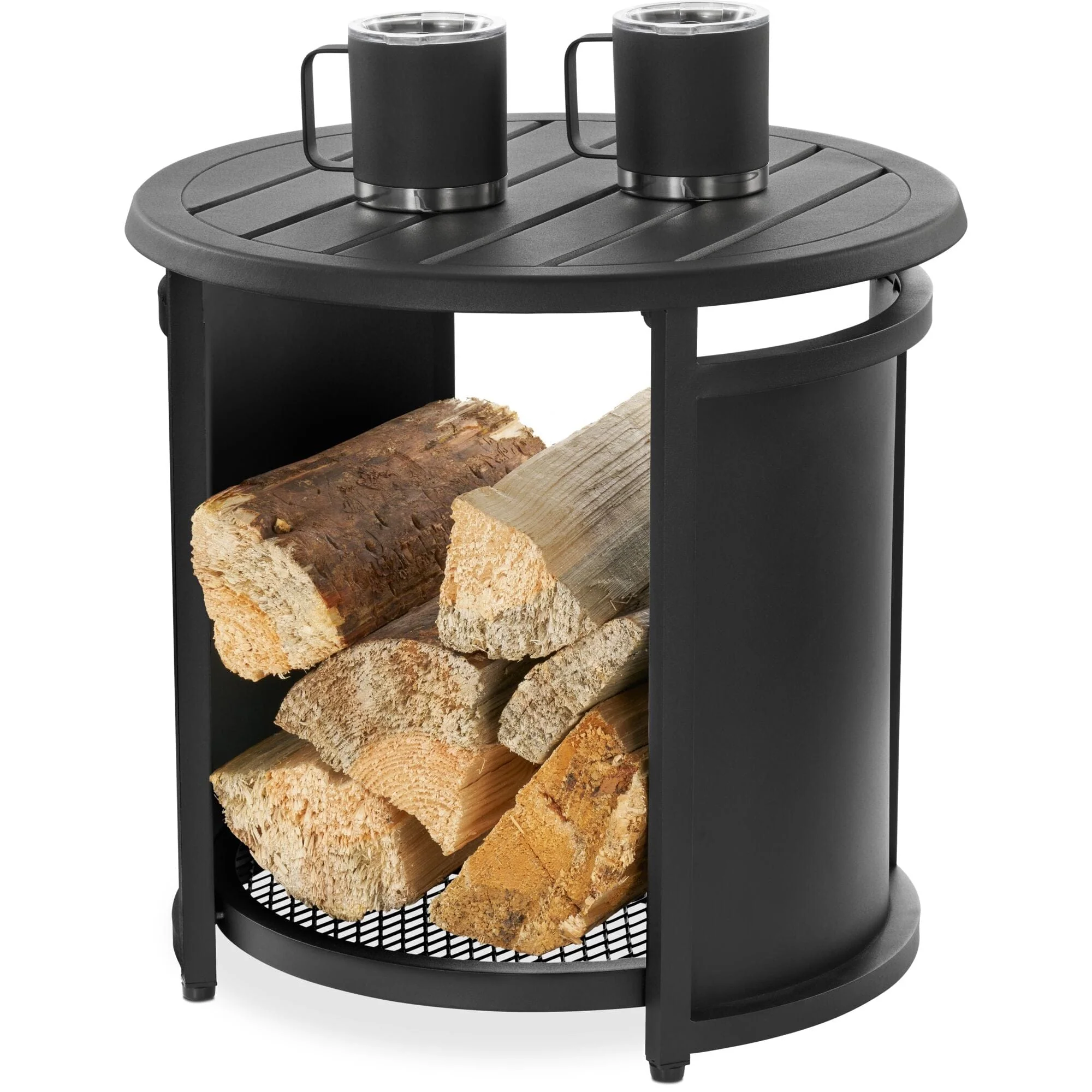 Napoleon Timberwolf Round Side Table - NWO20TI-BK