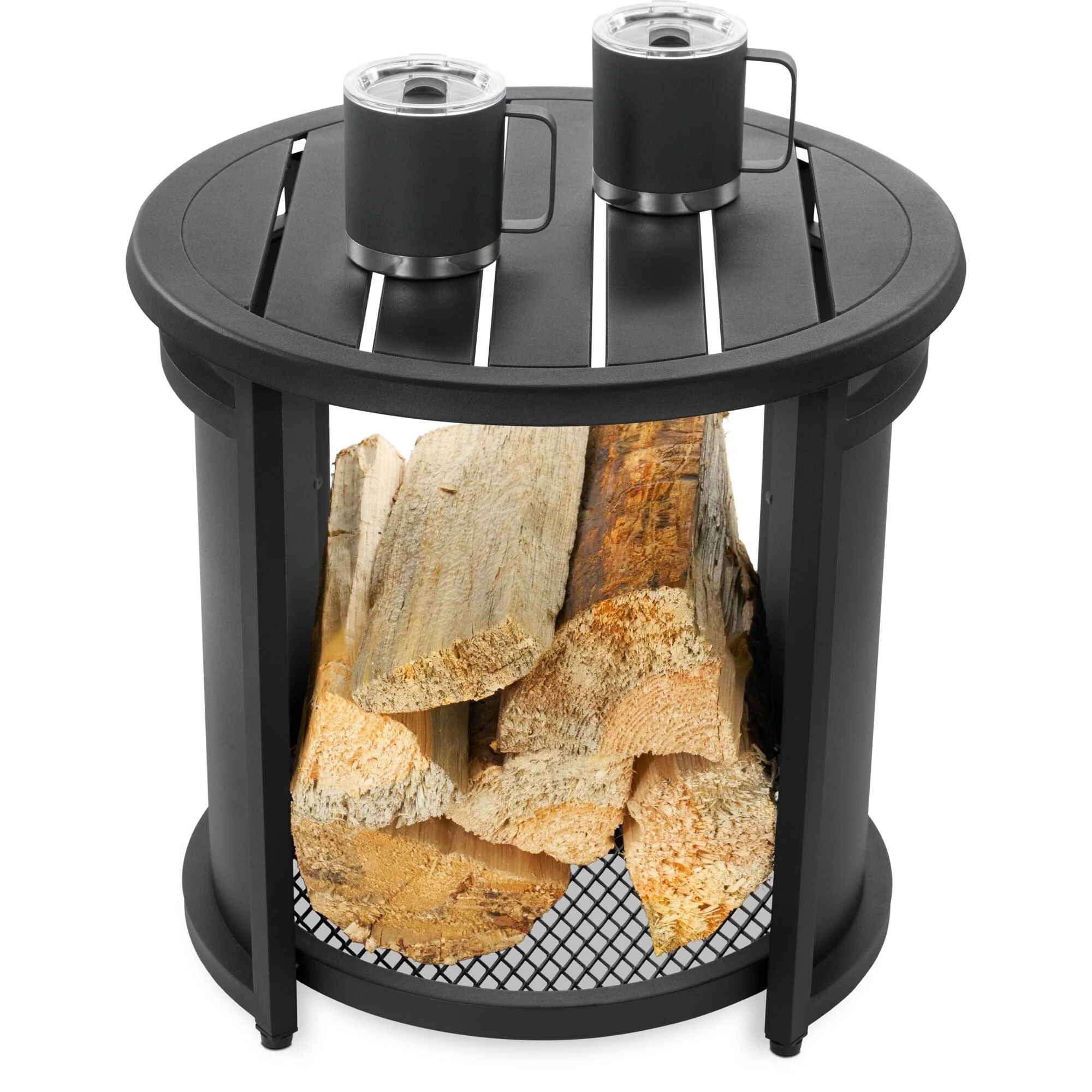 Napoleon Timberwolf Round Side Table - NWO20TI-BK - Image 3