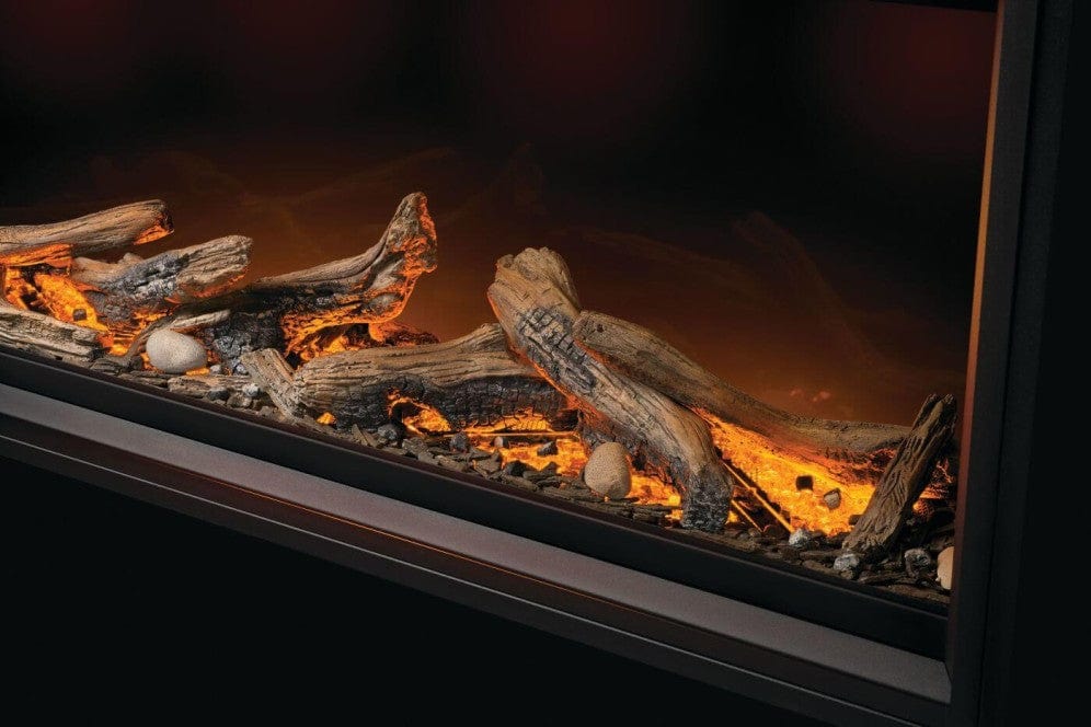 Napoleon Tall Linear Vector 50 Gas Fireplace w/ Luminous Logs - Image 4