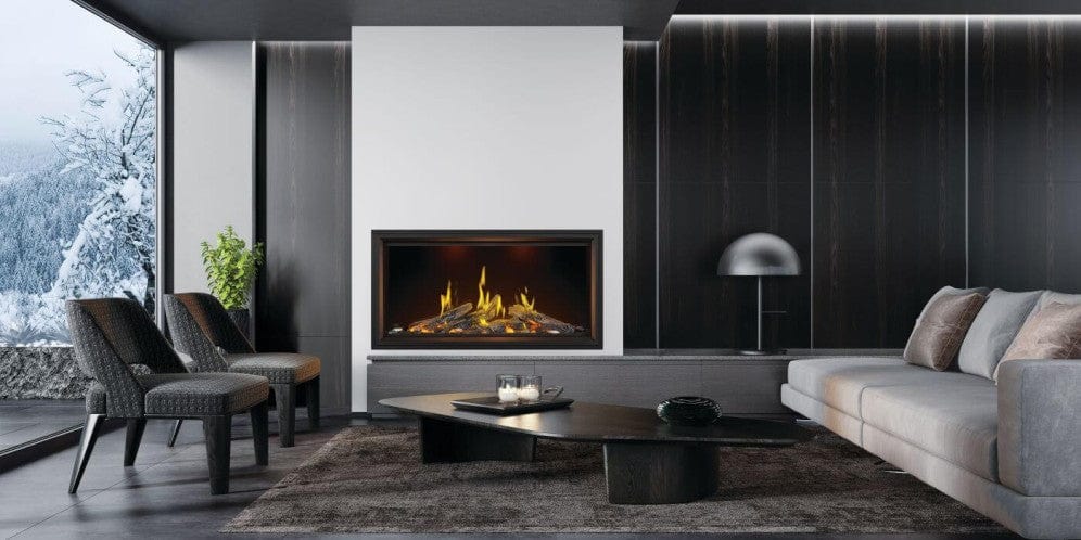 Napoleon Tall Linear Vector 50 Gas Fireplace w/ Luminous Logs - Image 7