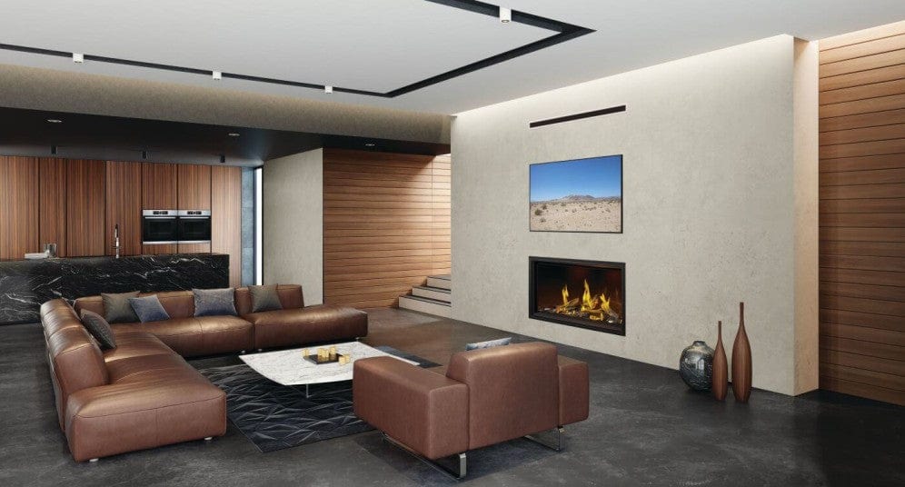 Napoleon Tall Linear Vector 50 Gas Fireplace w/ Luminous Logs - Image 8