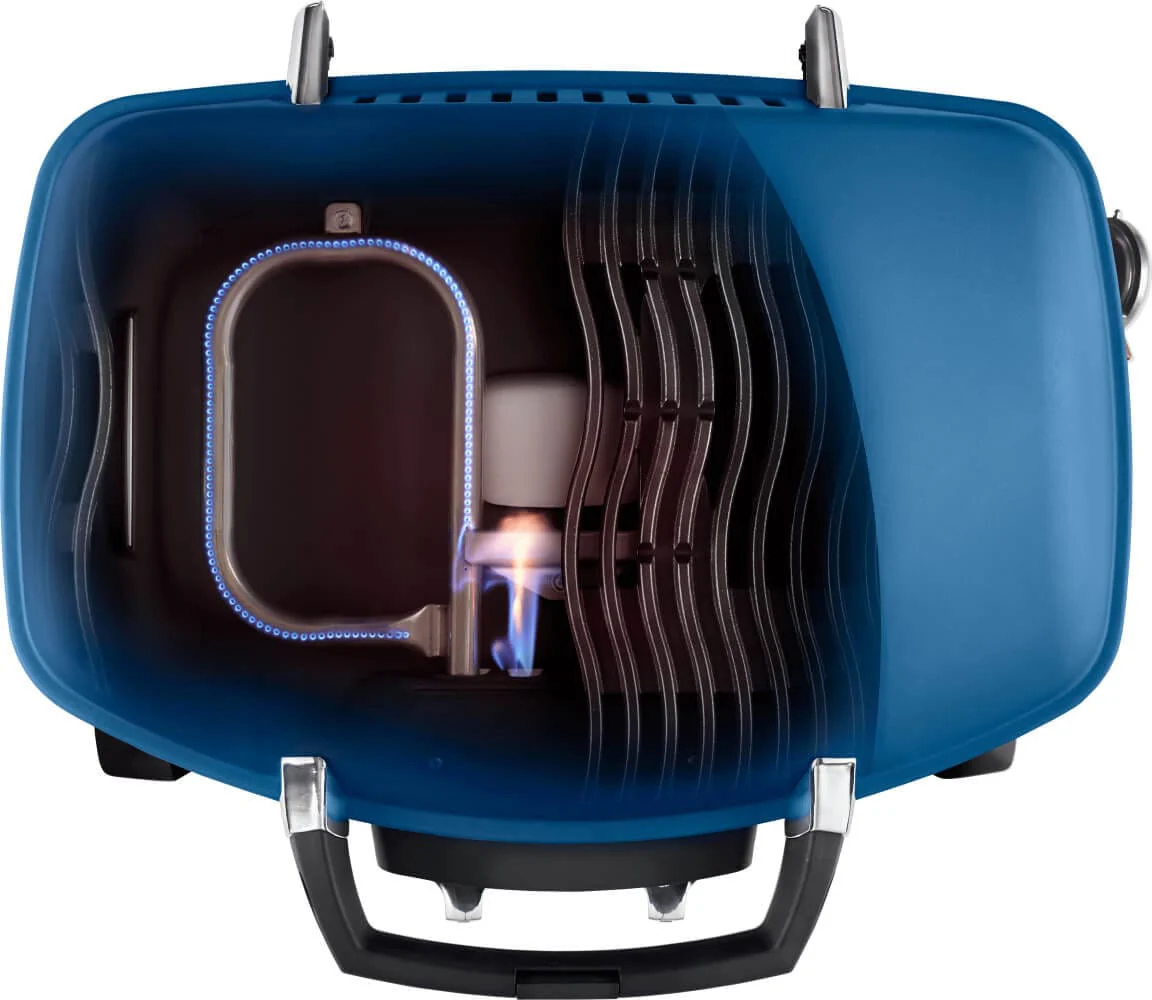 Napoleon TravelQ 285 Portable Gas Grill (Blue) - TQ285-BL-1 - Image 3