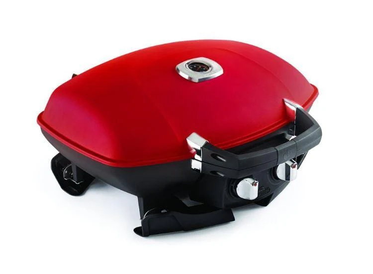 Napoleon TravelQ 285 Portable Gas Grill + Griddle (Red) - TQ285-RD-1-A