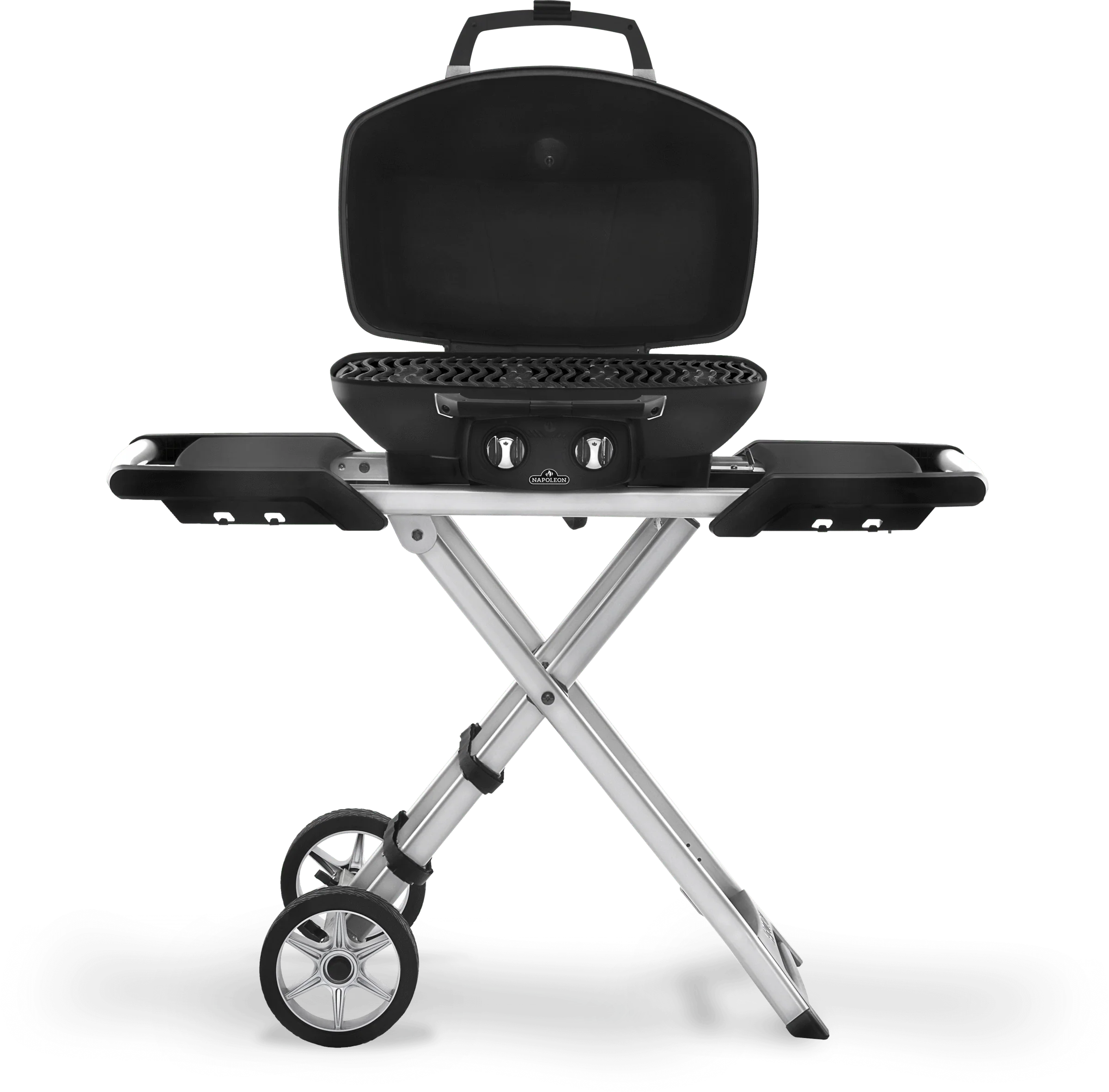 Napoleon TravelQ Pro285X Portable Grill + Scissor Cart - PRO285X-BK - Image 2