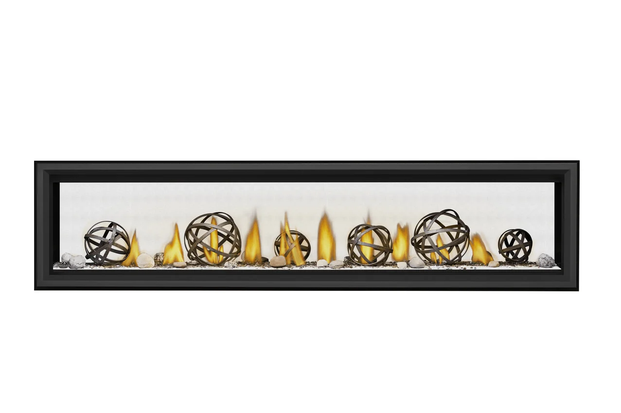 Napoleon Vector 74 See-Thru Direct-Vent Gas Fireplace - Image 2