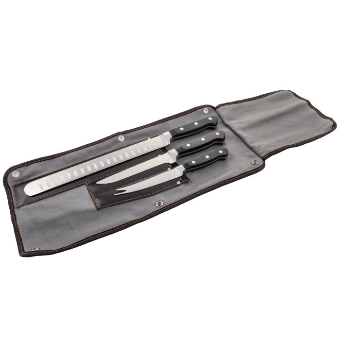 Oklahoma Joe Blacksmith 3-Piece Knife Set - OJ2260041