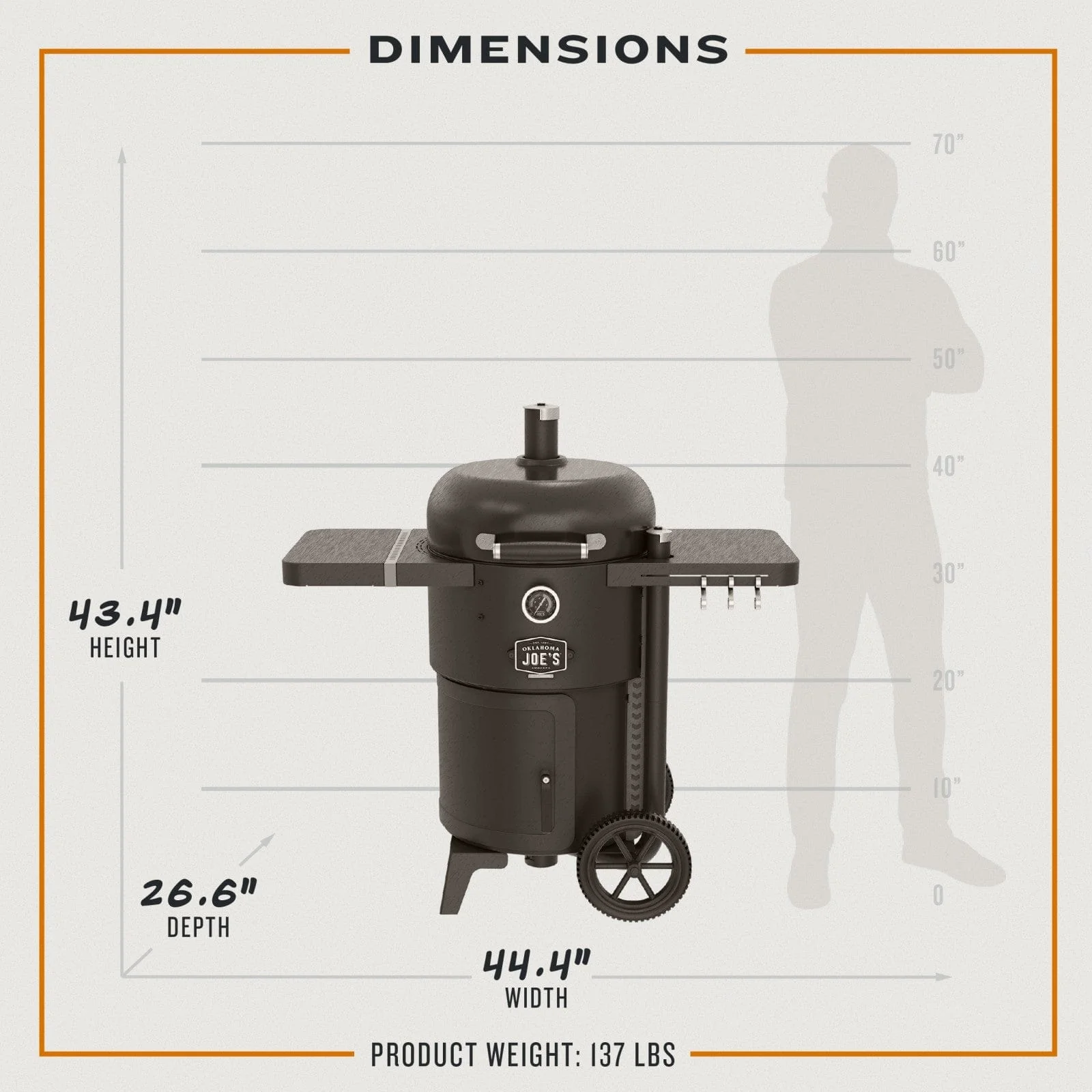 Oklahoma Joe Bronco Drum Smoker & Grill - Image 13